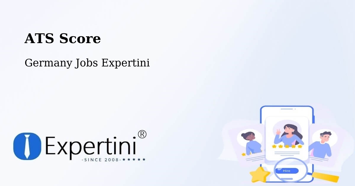Resume ATS Score & Job Description Match Tool – Straubing - Germany Jobs Expertini