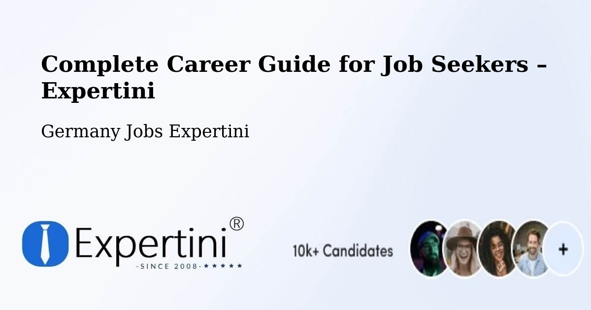 Career Guide for Job Seekers – Straubing - Straubing, Germany Jobs Expertini