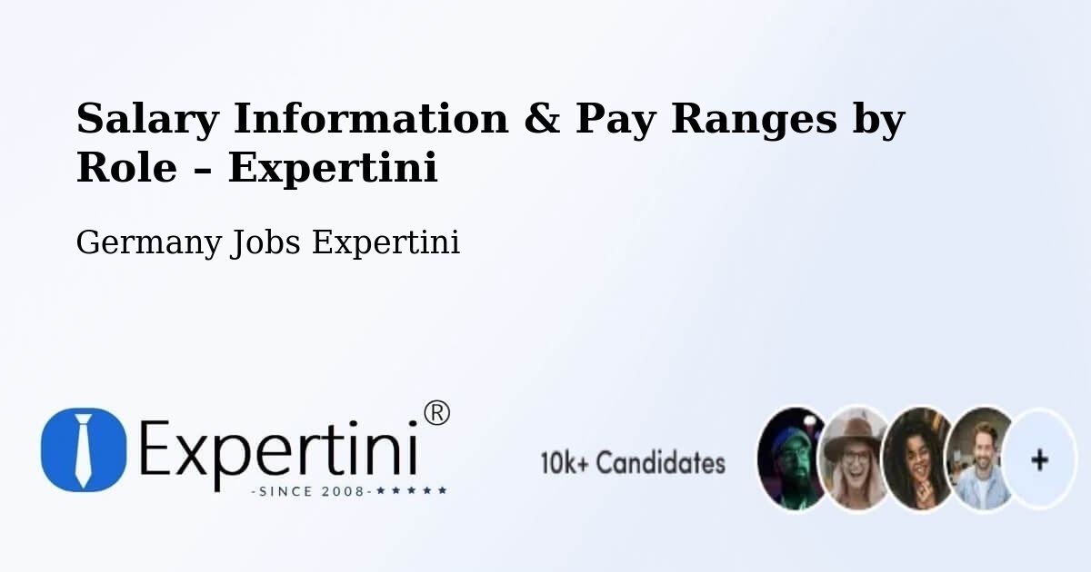 Salary Information & Pay Ranges – Straubing - Straubing, Germany Jobs Expertini