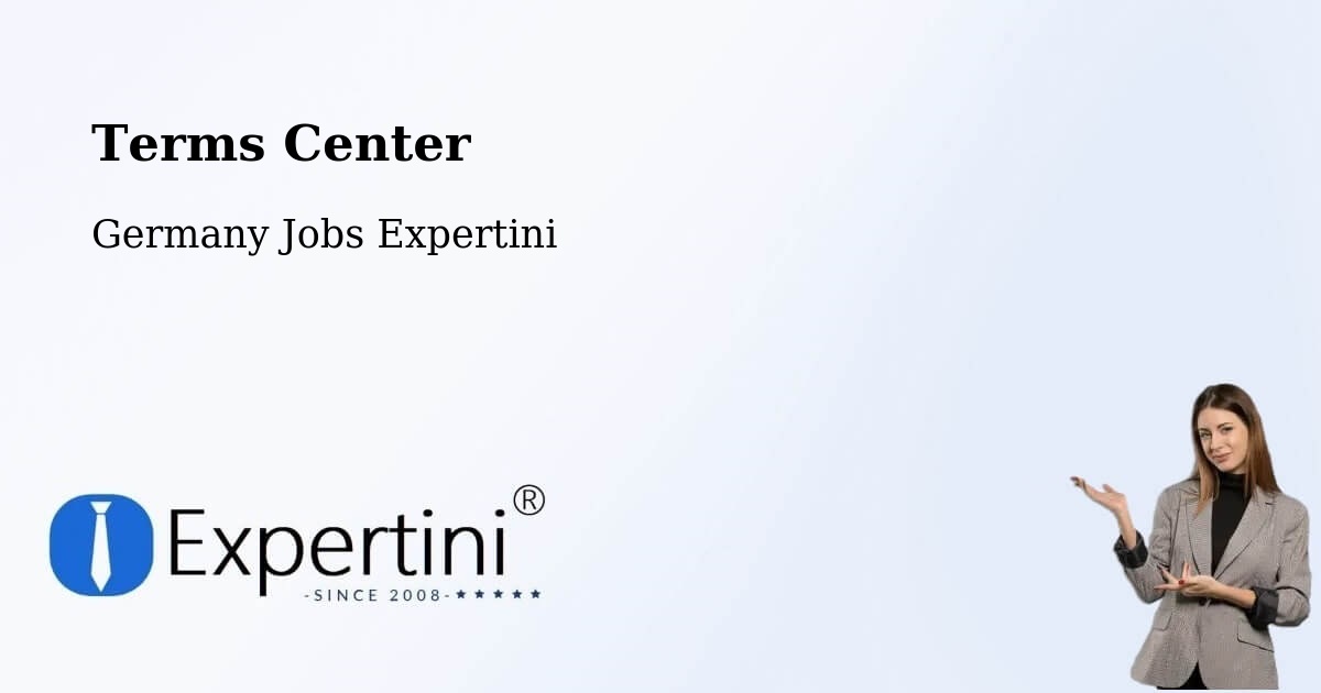 Terms of Service – Straubing - Germany Jobs Expertini